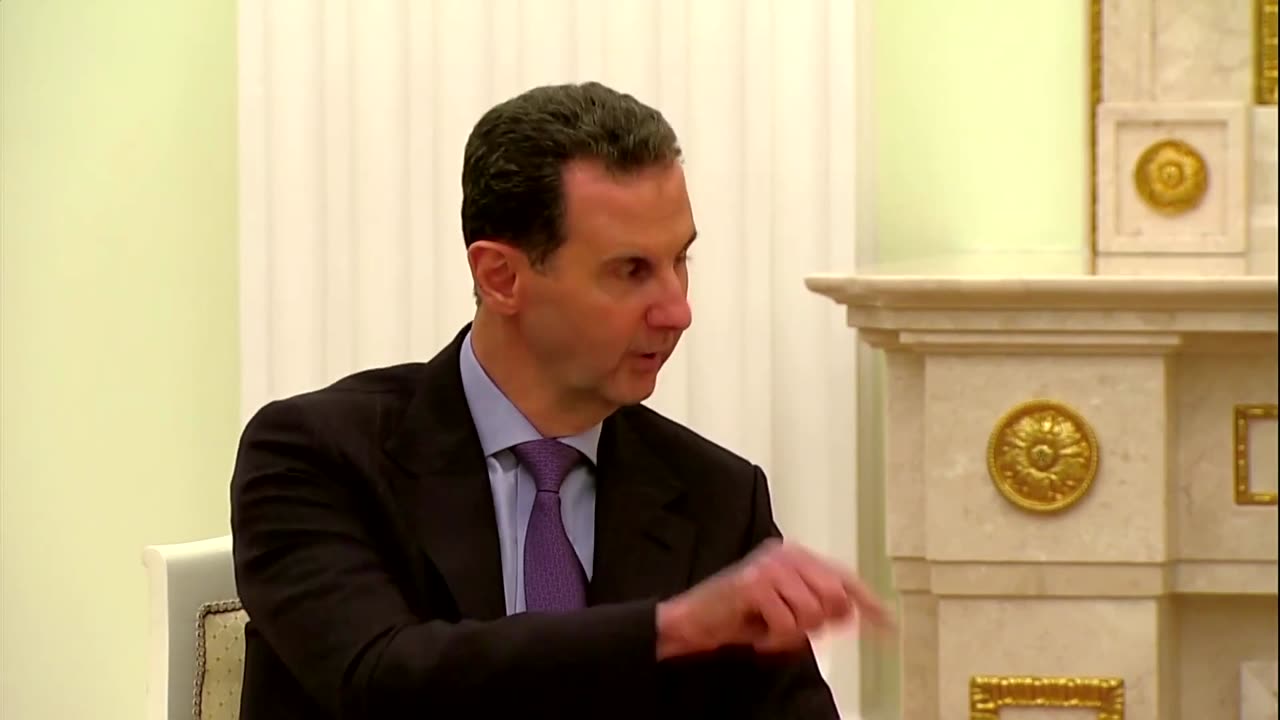 Assad's first statement says fleeing Syria wasn't planned