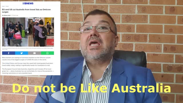 Do not be Like Australia when it comes to vaccination