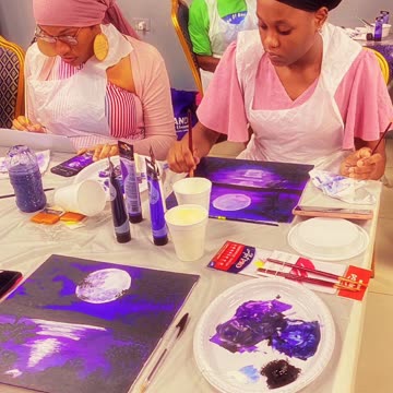 Endeavouring to keep the unity of the Spirit in the bond of peace.IUIC TT DOS Paint, Sip & Sweets🤭💃🏾