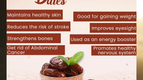 Benefits of dates