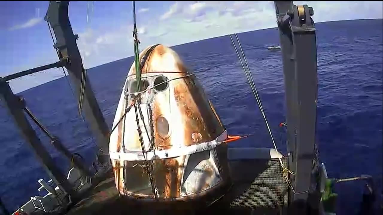 SpaceX Crew Dragon Returns from Space Station on Demo-1 Mission