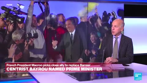 Macron names centrist leader François Bayrou as new French PM • FRANCE 24 English