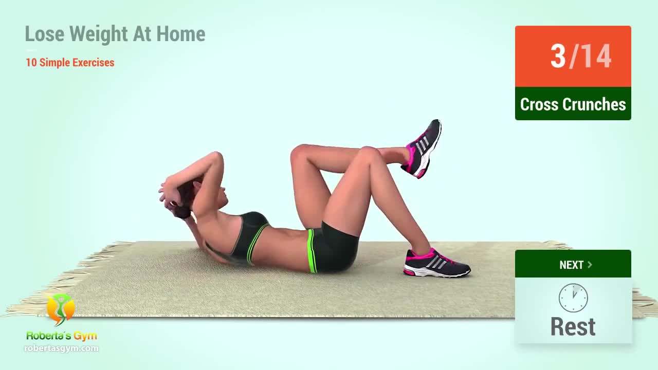 Easy and quick workout to do at home