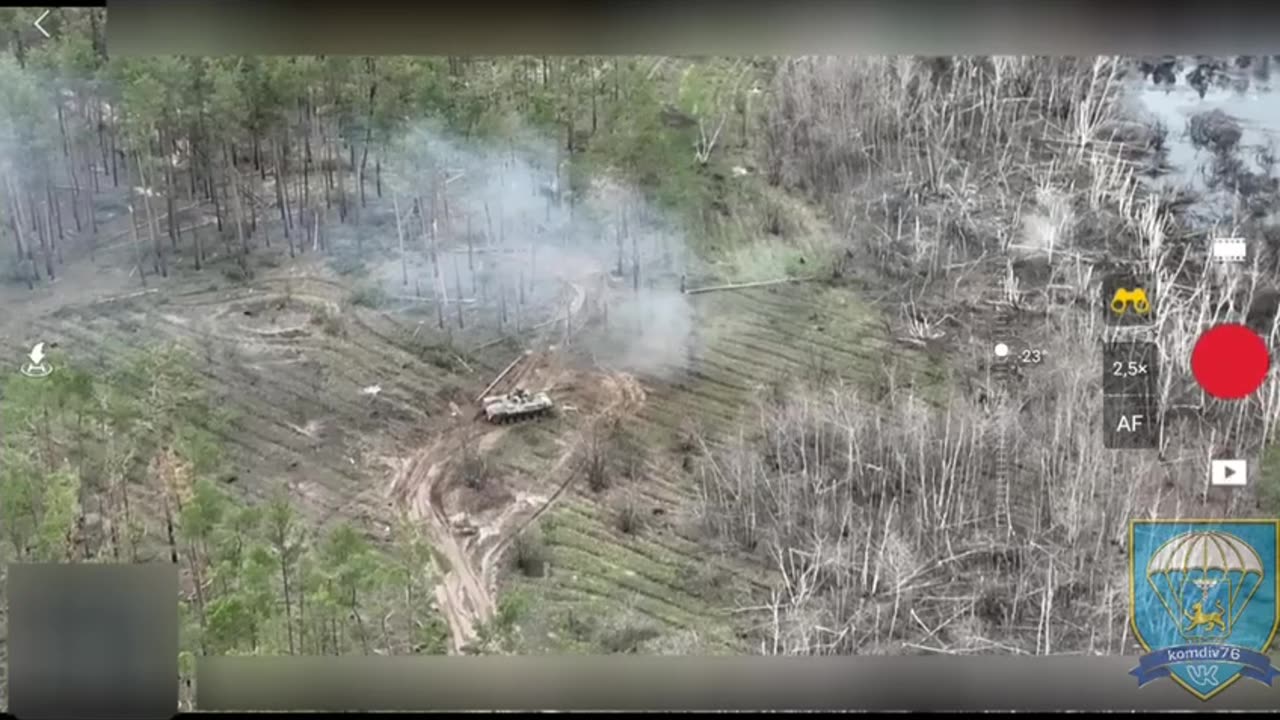 Destruction of strongholds of UAF in the forest near Kremennaya.