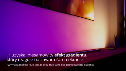 Philips Hue Play Gradient Lightstrip für einen Monitor