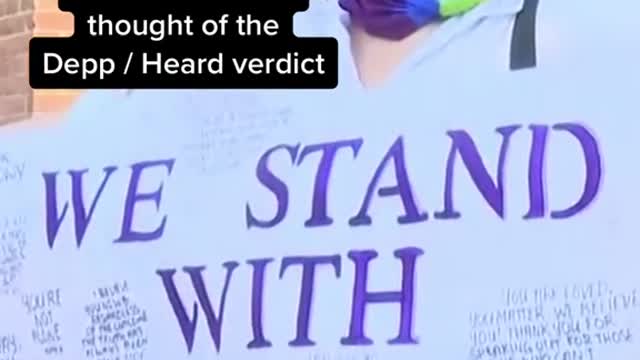 This is what fans thought of the Depp/ Heard verdict