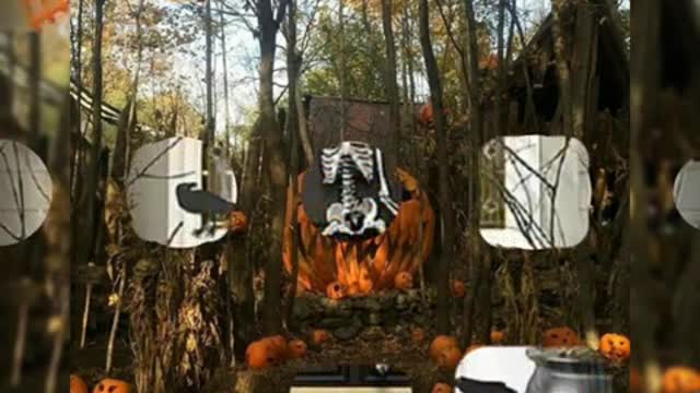 Fantastic funky outdoor garden Halloween decoration ideas 2k23 trends