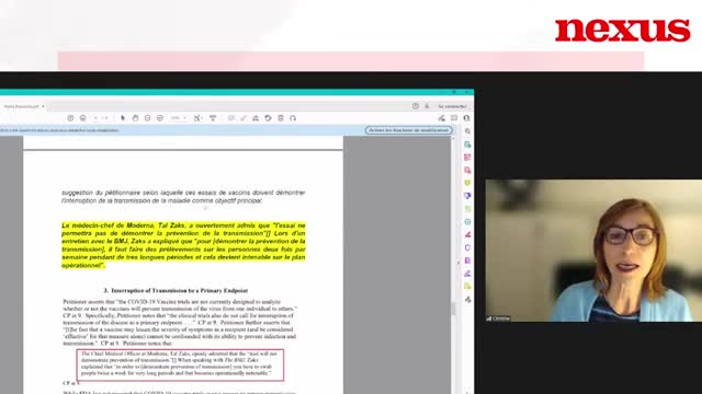 Le rapport scientifique explosif concernant les essais Pfizer, itw de C. Cotton, biostatisticienne.