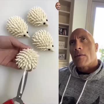The Rock reaction #satisfying #shorts