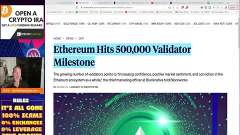 Ethereum Shocks the World Half a Million Validators and Rising Is Ethereum the Next Crypto King