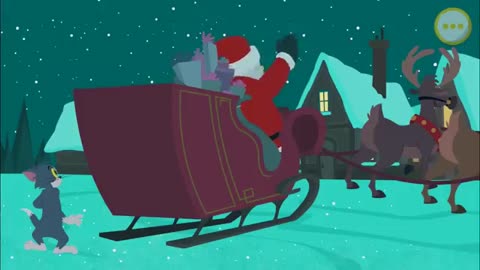 Tom & jerry Santa's little helper