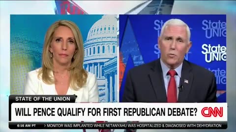 Pompous Pence Joins Future Colleagues at CNN to Beg for Donations So He Qualifies for Debate