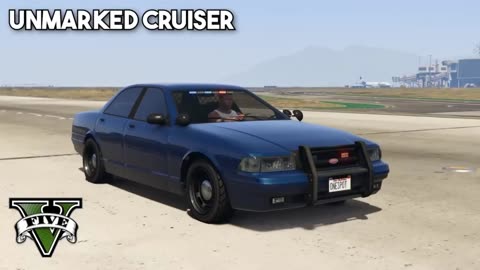 Secret police car from all gta games