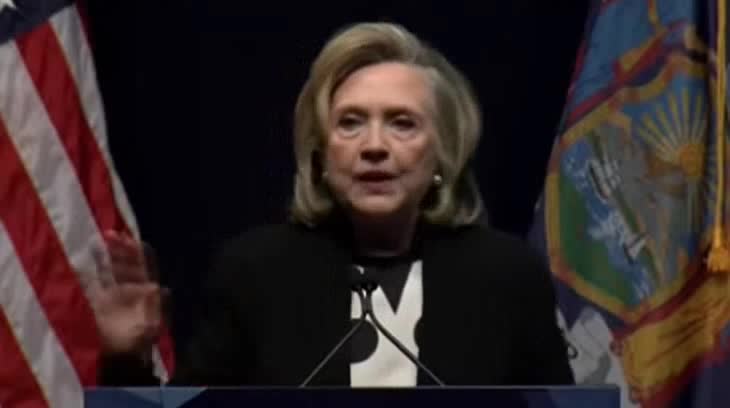 How she’s trying to spin the Durham report. They’re such pathological liars.