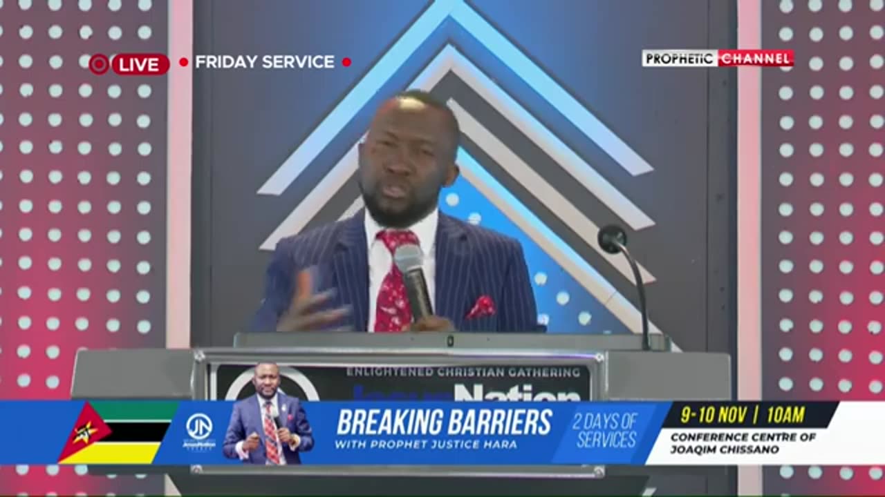 Friday Service LIVE ECG - The Jesus Nation Church - Prophet Shepherd Bushiri 01.11.2024