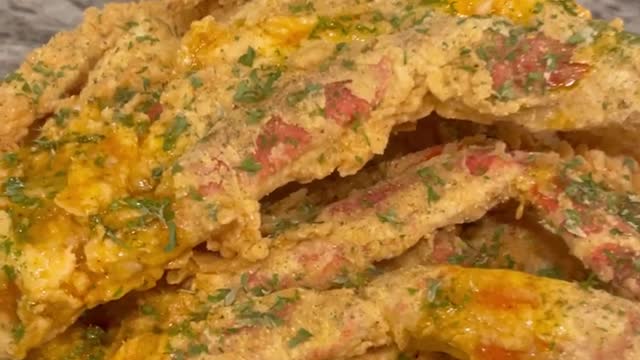 Deep Fried Crab Legs 🦀