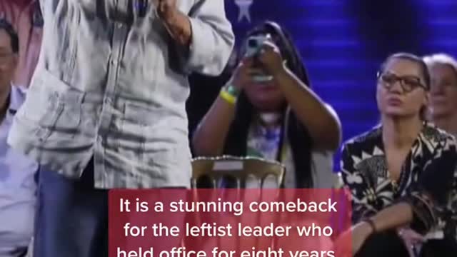 To Brazil, where a long and bitter presidential campaign,