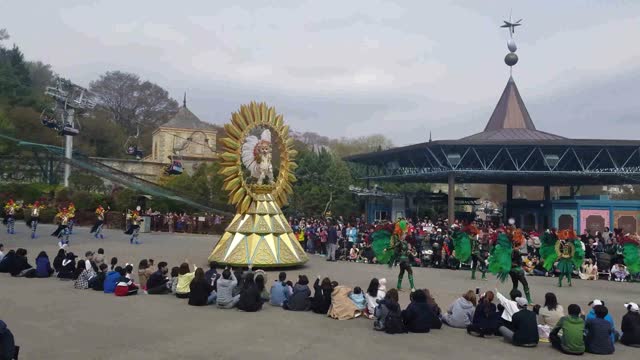 Parade at Everland in Korea