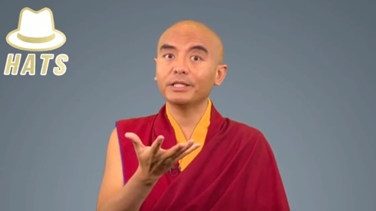 Buddhist monk explains the essence of mediation.