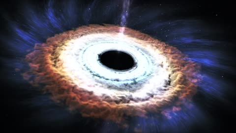 NASA MASSIVE BLACK HOLE