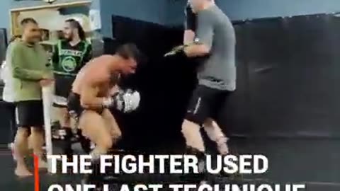 Two stranger get knockout by MMA Fighter