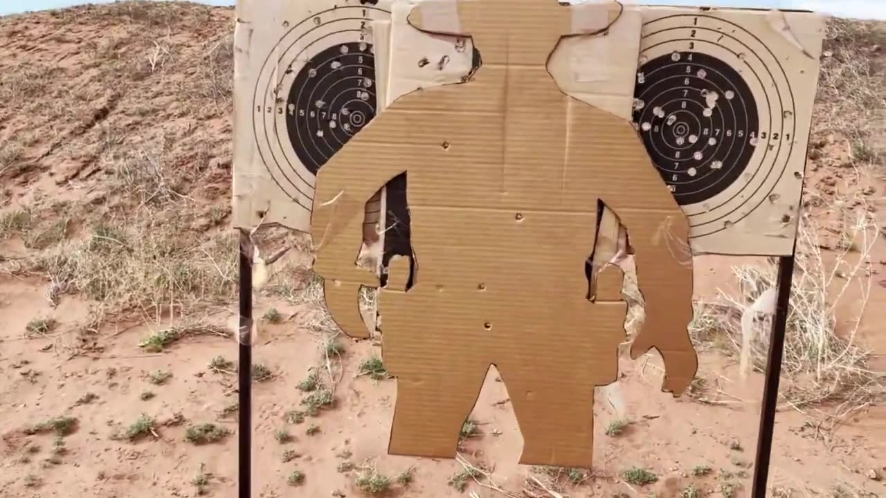 Fast Draw Target Practice W_ Live Ammo & Wax Bullets