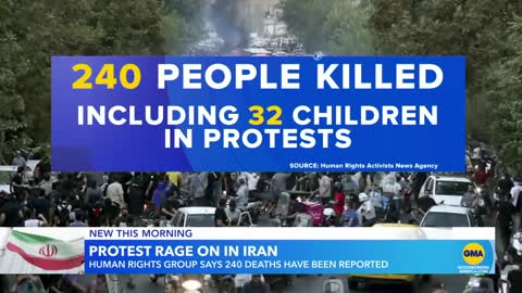 Violent protests across Iran enter week 5 | GMA