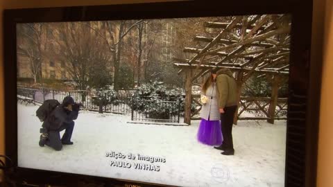 Winter in USA in Brazil local news