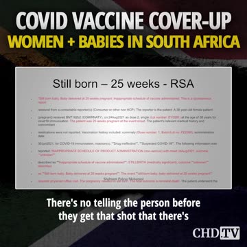 ‘It’s not deniable anymore.’ There is a cover-up of the damages being done by the COVID vaccine