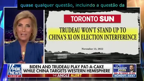 Ingraham: Putin e Xi nunca estiveram tão próximos