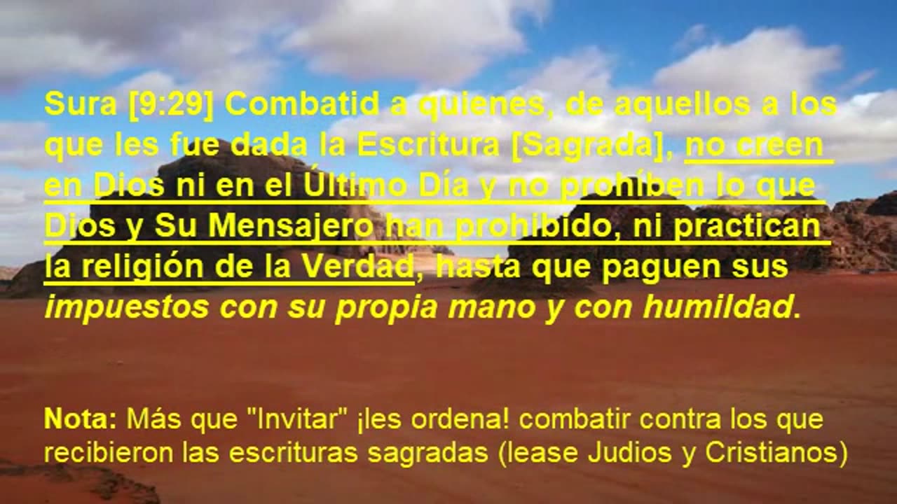 ¿Cómo tratar a los judios y los cristianos según el corán?