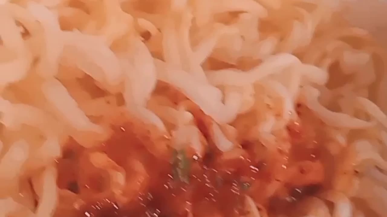 Freezimg Noodles for 7-12 hours in fridge & water
