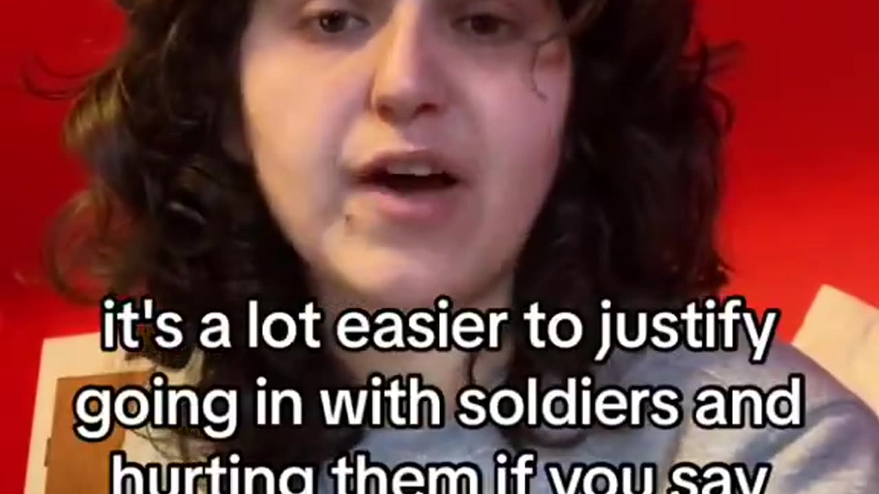 WARPED 'LOGIC' 'IF THEY JUST KILL ALL OF HAMAS'....?!??!?!