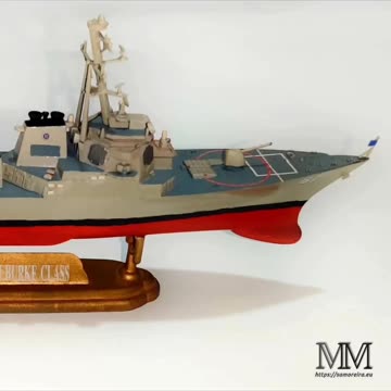 Destroyer - USS Arleigh Burke DDG-51 ~ Building