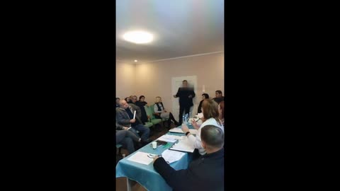 BREAKING: UKRAINE COUNCIL MEMBER THROWS GRENADES DURING MEETING