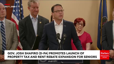 PA Gov. Josh ShapiroDem Floated As Possible Biden ReplacementLaunches New Tax Abatement Expansion