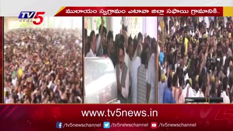 CM KCR and Chandrababu Pays Tribute to Mulayam Singh Yadav | TV5 News Digital