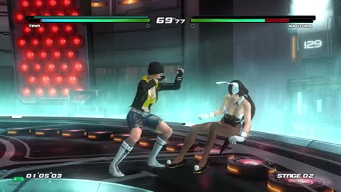 TAG TEAM TINA AND PAI CHAN DEAD OR ALIVE 5 GAMEPLAY