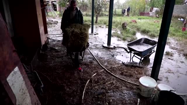 Albanian flooding hits villages hard