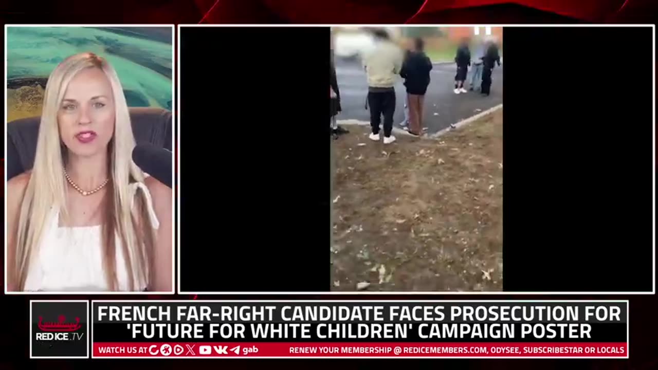 France 'A Future for White Children' Means Prison -- Red Ice