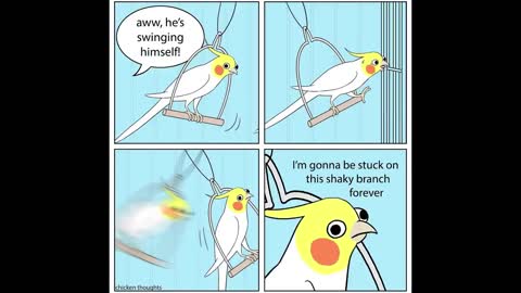 Comics With A Parrot Twist