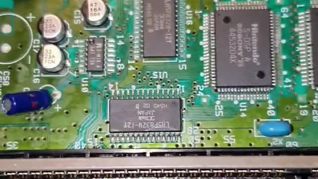 Manutenção de um Super Nintendo