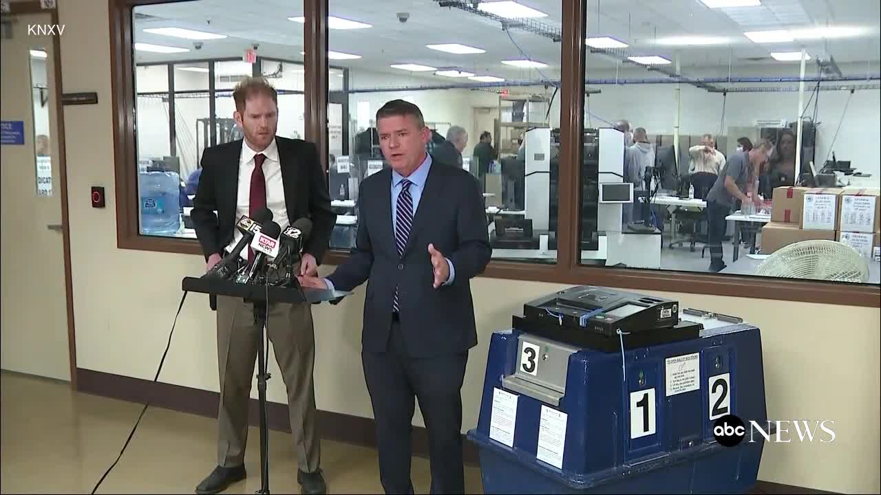 Maricopa County reports issues with vote tabulator machines