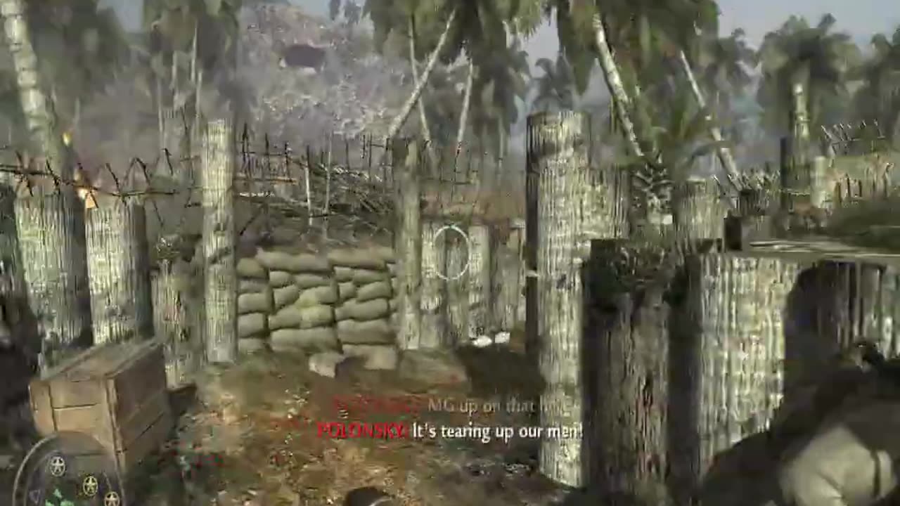 Call of duty world at war mission 6 'Burn 'em Out'