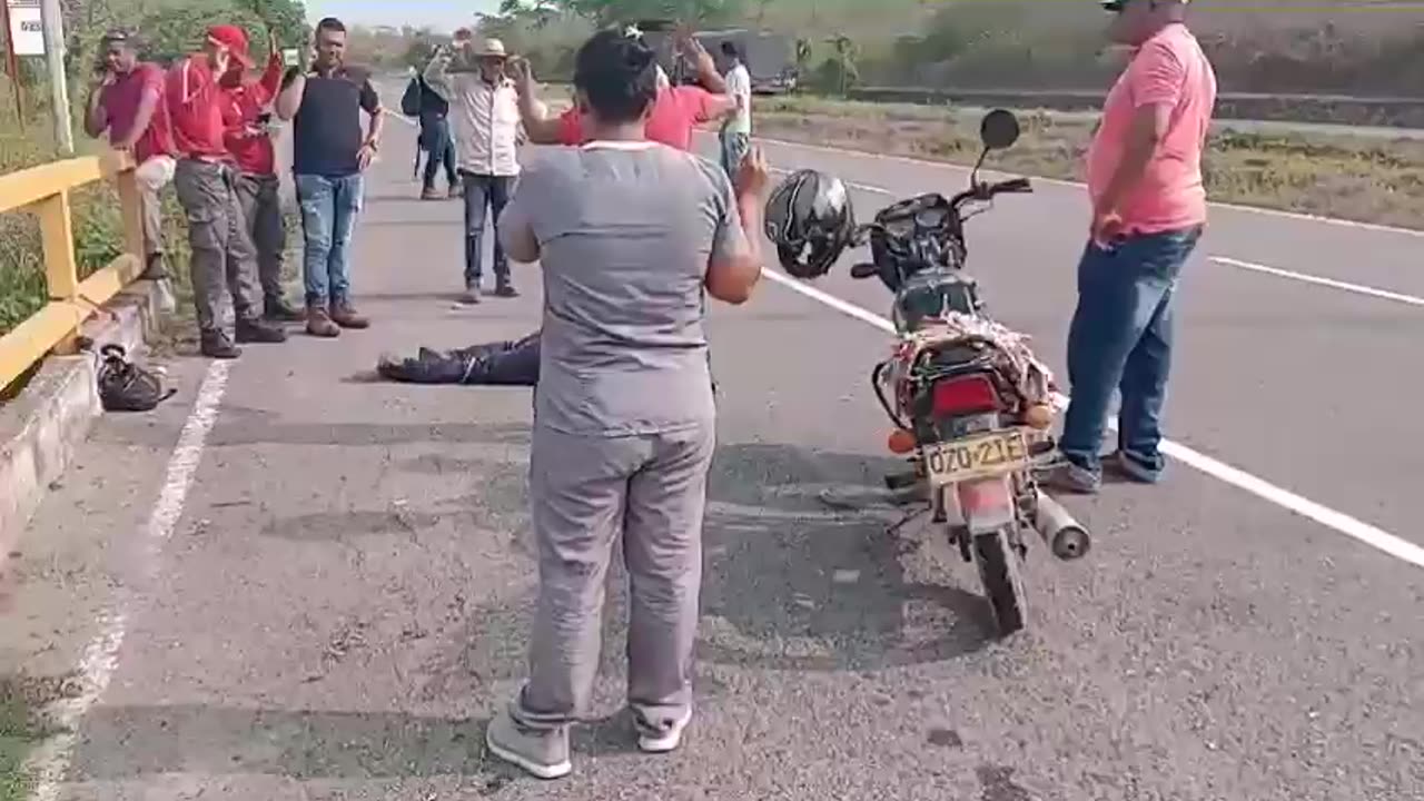 Accidente de tránsito en la Variante