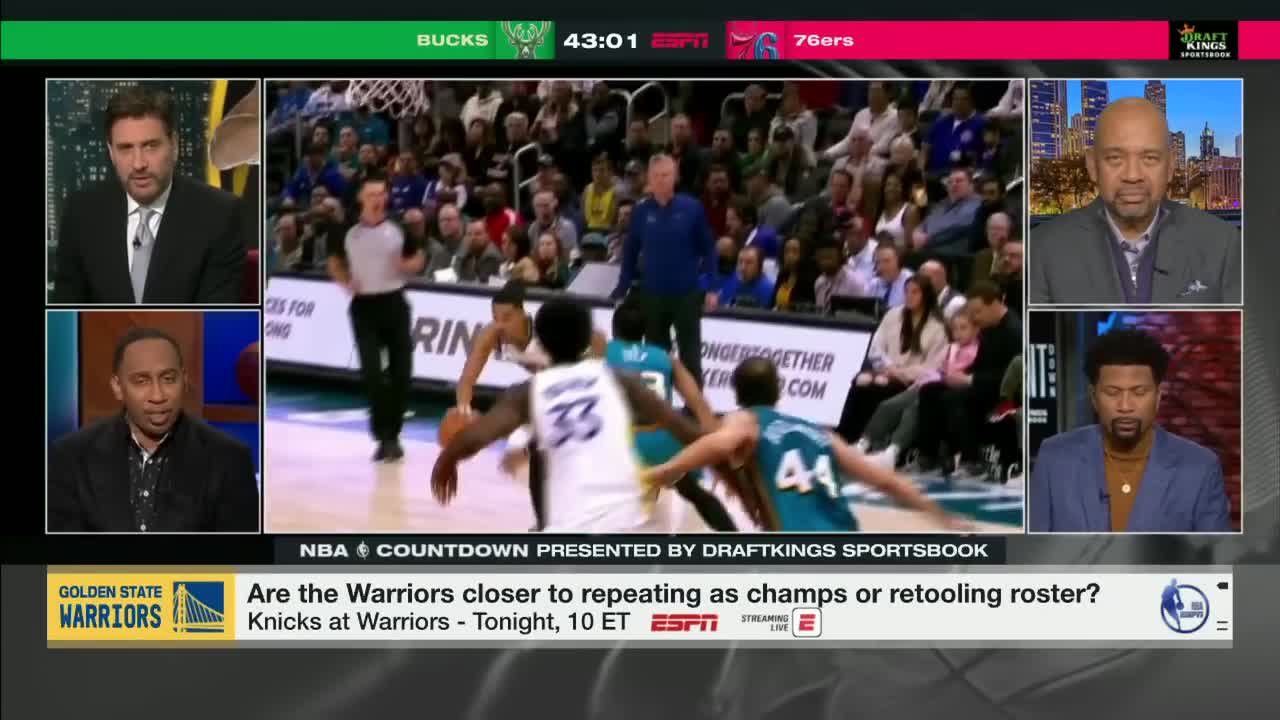 Stephen A. explains why the Warriors should trade for Kevin Durant NBA Countdown
