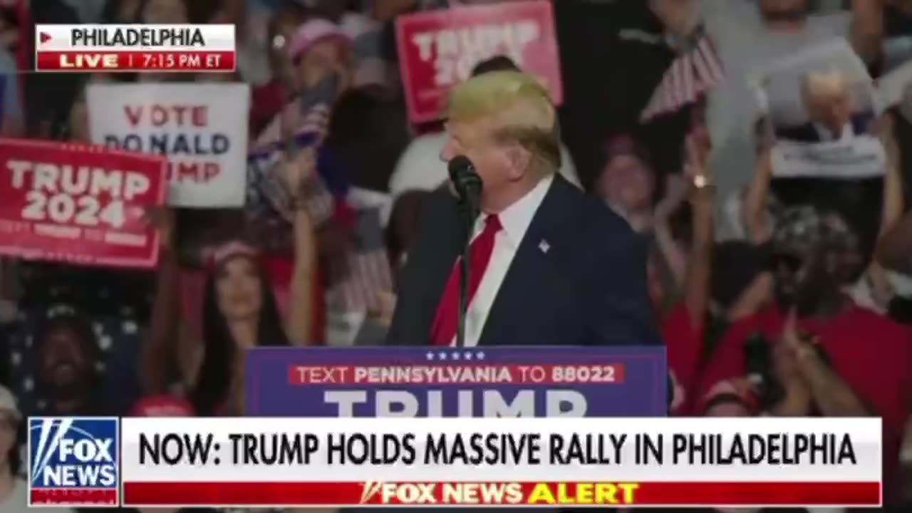 Trump: There’s never been ENTHUSIASM like this right now