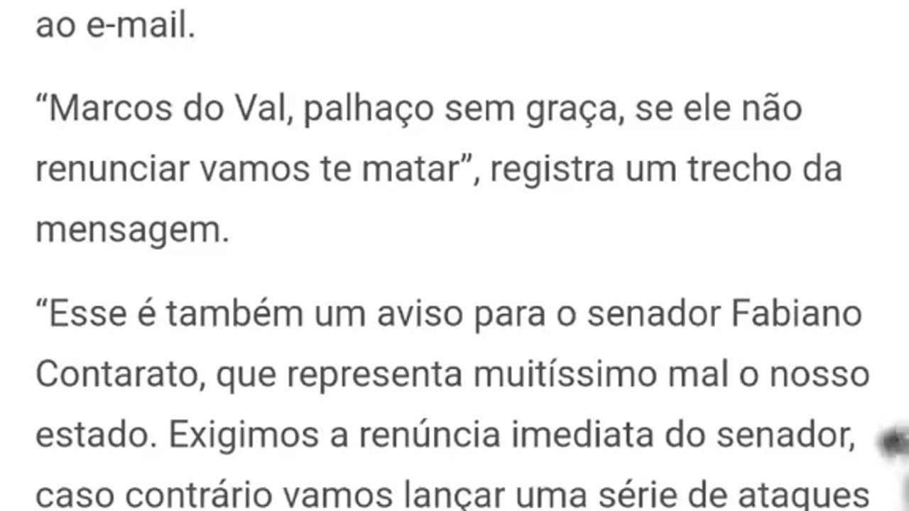 Mais novidades da noite..