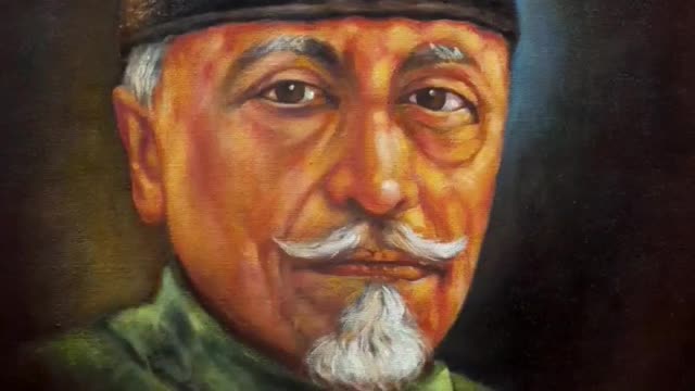 Painting Maulana Abul Kalam Azad🖊