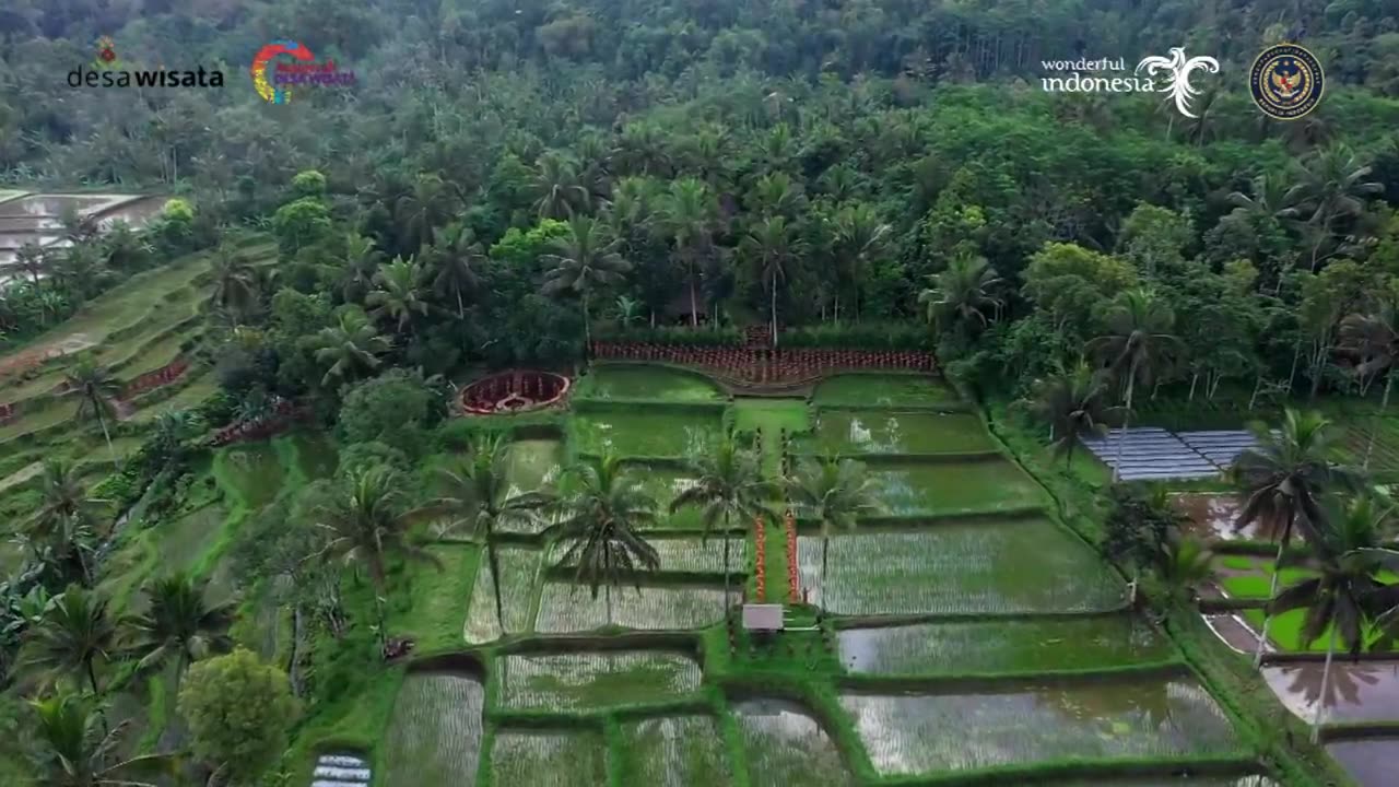 TAMANSARI TOURISM VILLAGE DISTRICT. BANYUWANGI, EAST JAVA,Indonesia